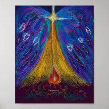 Immanuel Oil Pastel från Christina Wert, Poster