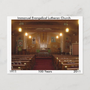 Immanuel Sanctuary Vykort