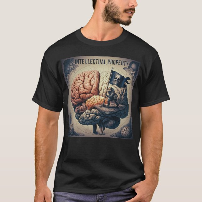 Immateriella Egendom T Shirt (Framsida)