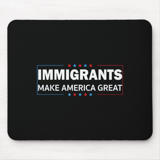 Immigrants Make America Great  Musmatta (Framsidan)