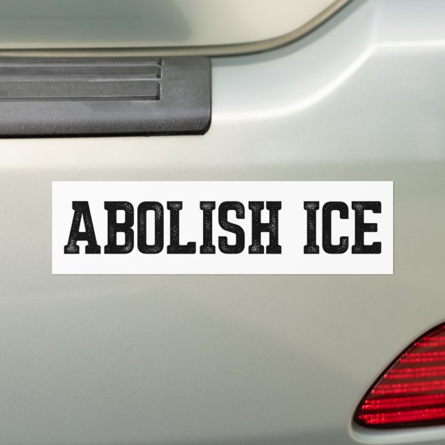 Immigration Abolish ICE Bildekal (På Bil)