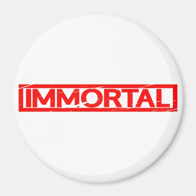 Immortal Frimärke Magnet (Framsidan)
