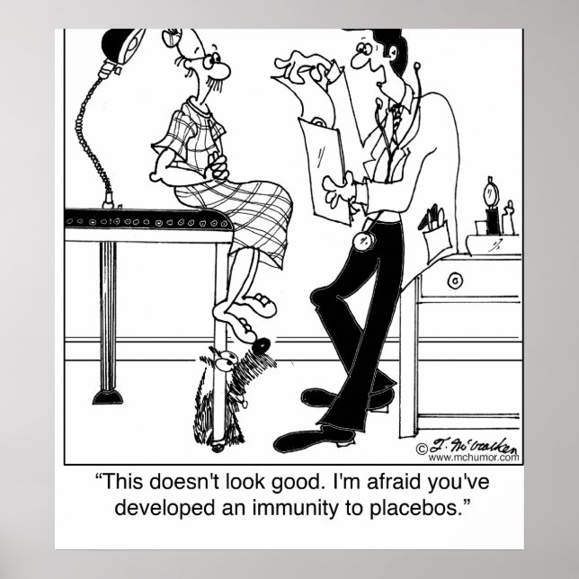 Immune to Placebos Poster (Framsidan)