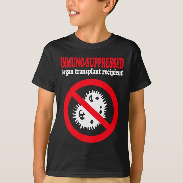 Immuno-dämpad mottagareare organtransplantat tee (Framsida)