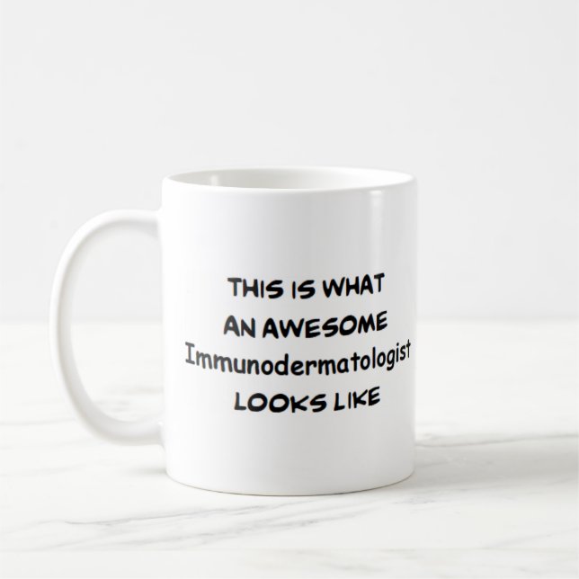 immunodermatolog, kaffet fantastisk mugg (Vänster)