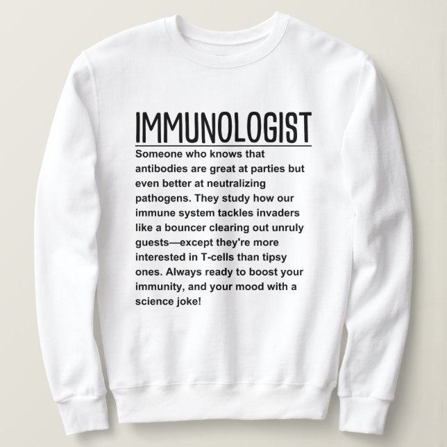 Immunolog T Shirt (Design framsida)