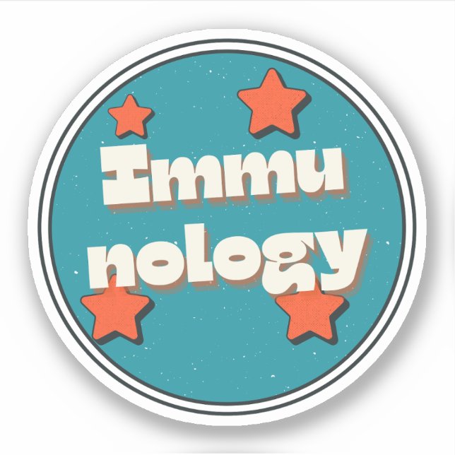 Immunologi Klistermärken (Framsida)