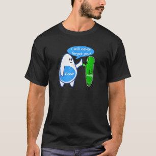 Immunologi Roligt Shirt T Cell Glöm aldrig