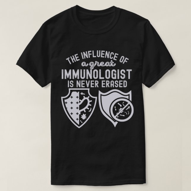 Immunologicitat, immunologi Scientist9 T Shirt (Design framsida)