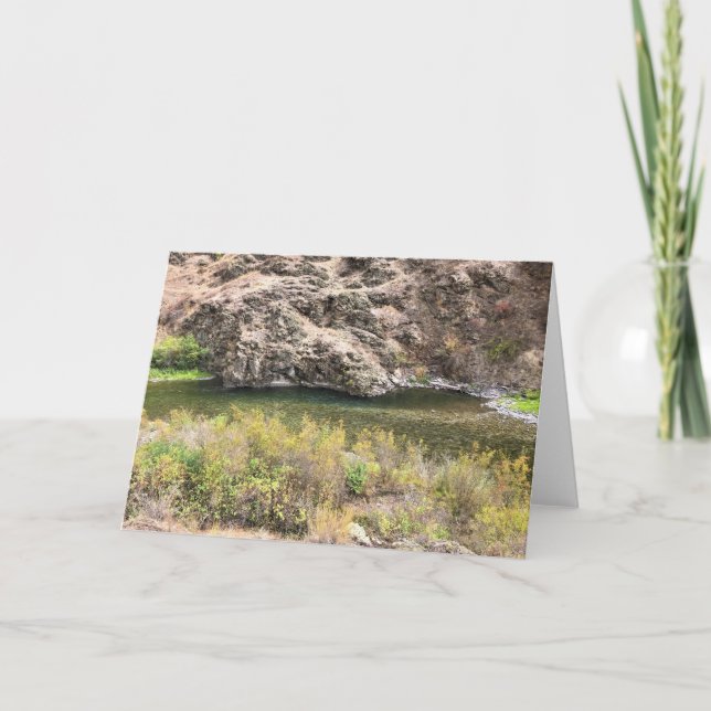 Imnaha River, OR Kort (Framsida)