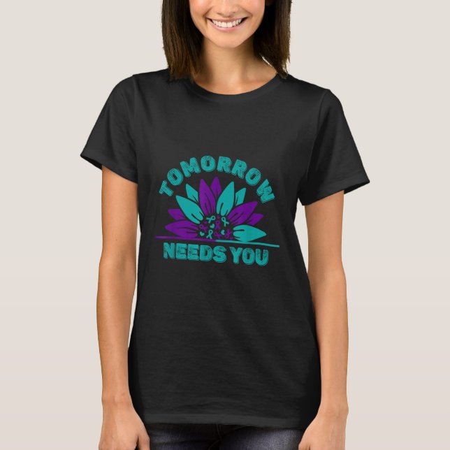 Imorgon behöver dig förebyggande medvetenhet om sj t shirt (Framsida)