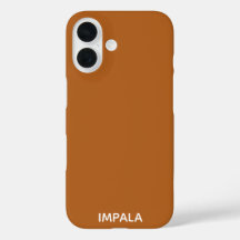 Impala brun färg namn