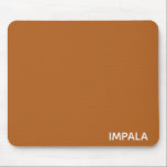 Impala brun färg namn musmatta<br><div class="desc">Impala brun färg namn</div>