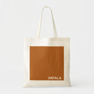 Impala brun färg namn tygkasse