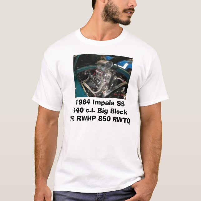 impala   Impala 1964 SS 540 c.i. stor Block705… Tee (Framsida)