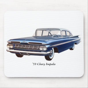 'Impala Mousepad för 59 Chevy Musmatta