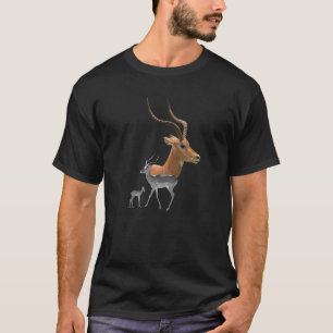 Impala på Safari i Kenyas Afrika T Shirt