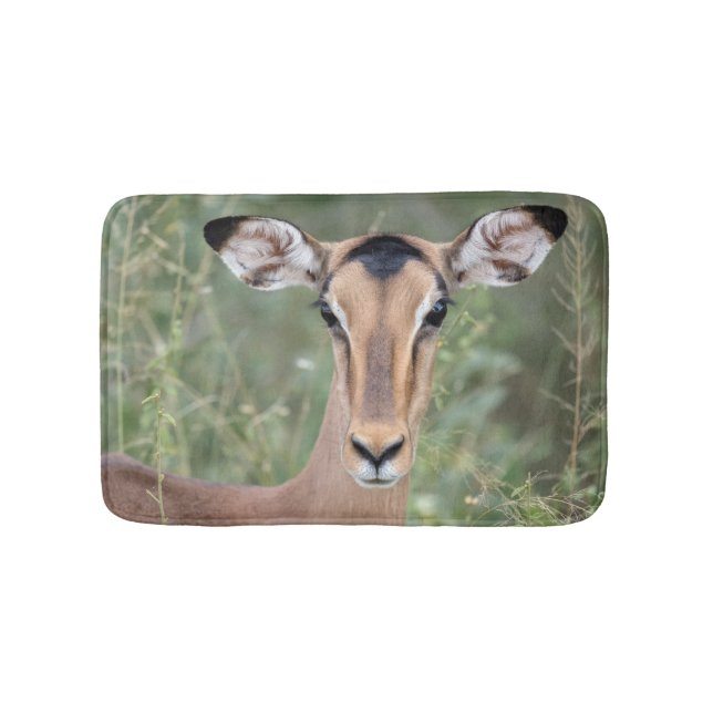 Impala Porträtt Badrumsmatta (Framsidan)