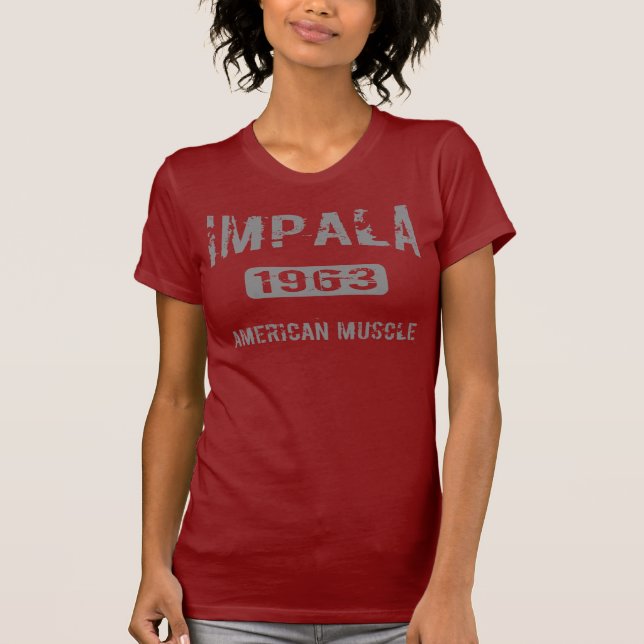 Impalautslagsplatsskjorta 1963 t-shirt (Framsida)