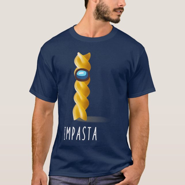 Impasta Design retro T Shirt (Framsida)