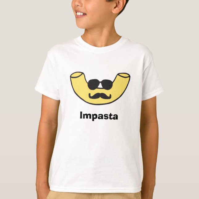 Impasta Macaroninudel T-shirt (Framsida)