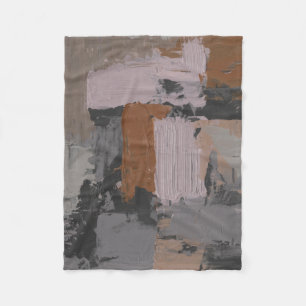 Impasto Abstrakt I Fleecefilt