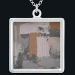 Impasto Abstrakt I Silverpläterat Halsband<br><div class="desc">Hemdepartement</div>