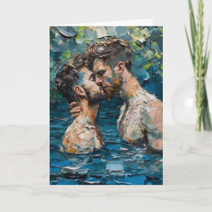 Impasto Kärlek i Skogsbryn Kort