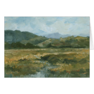 Impasto liggande III Hälsningskort