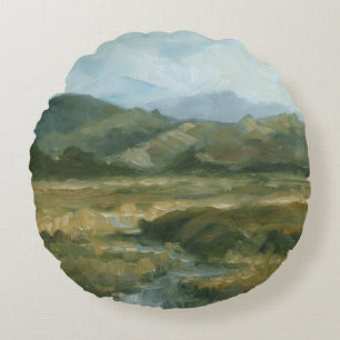 Impasto liggande III Rund Kudde