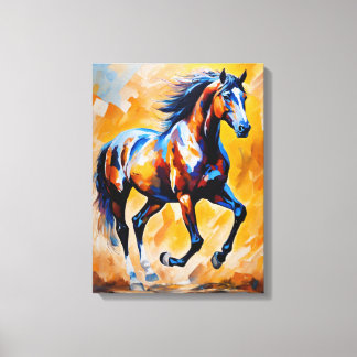 Impasto Symphony in Modern Abstraction Canvastryck