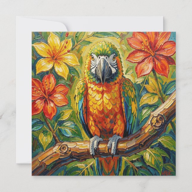 Impastos Colorful Parrot   (Framsida)