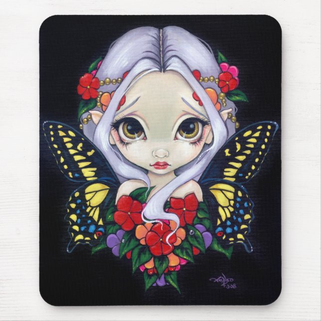 "Impatiens fe" Mousepad Musmatta (Framsidan)