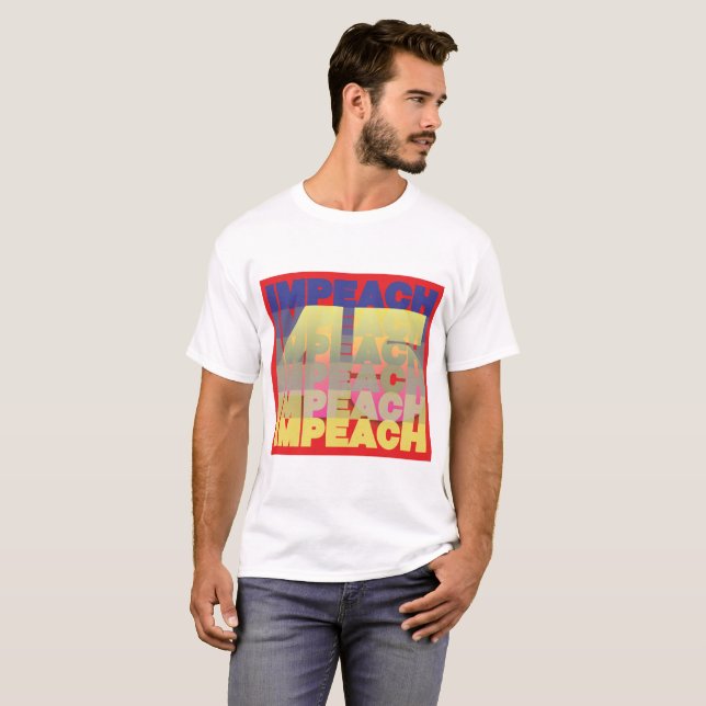 Impeach 45 t shirt (Hel framsida)