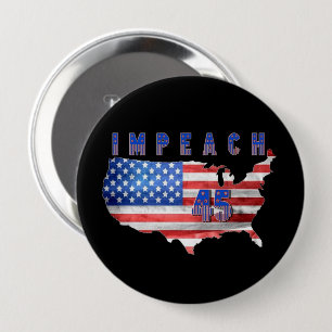Impeach 45 United Stater Button Knapp