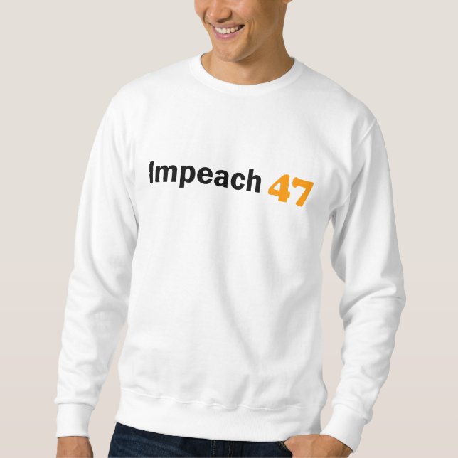 Impeach 47! lång ärmad tröja (Framsida)