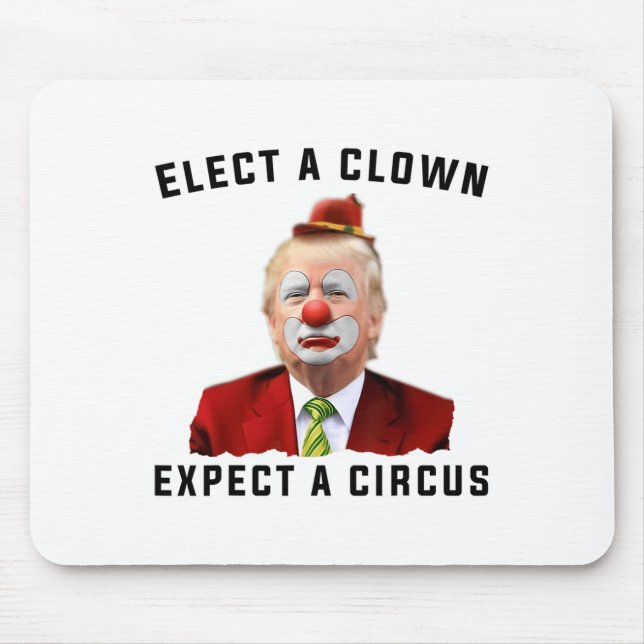 Impeach Anti-trump Välj en Clown Expect A Circus F Musmatta (Framsidan)