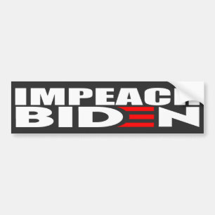 Impeach Biden Anti Joe Biden Bildekal
