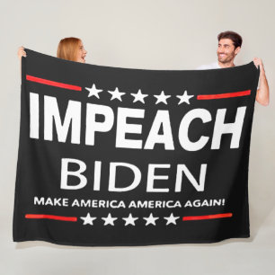 IMPEACH BIDEN FLEECEFILT