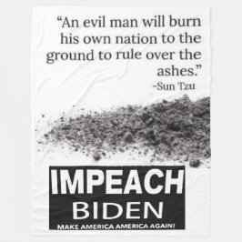 IMPEACH BIDEN FLEECEFILT