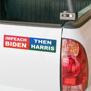 Impeach Biden Sen Harris Bildekal