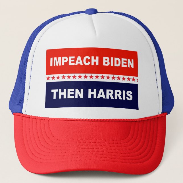 Impeach Biden Than Harris Keps (Framsida)