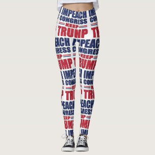 Impeach Congress and Behålla Trump Leggings