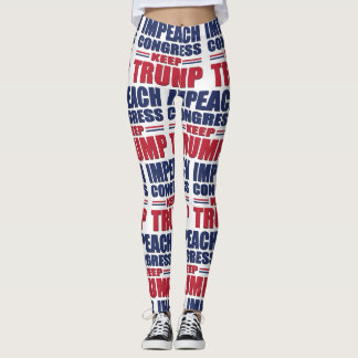 Impeach Congress and Behålla Trump Leggings