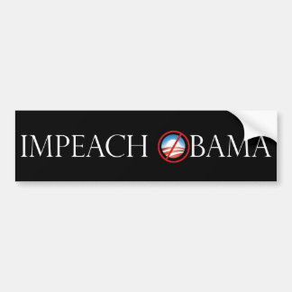 Impeach den Obama bildekalen Bildekal
