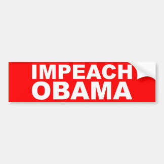 IMPEACH den OBAMA bildekalet Bildekal