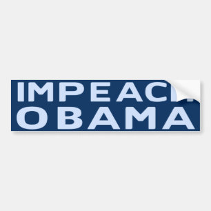 Impeach den Obama bildekalet Bildekal