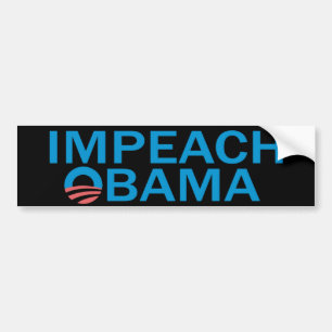 Impeach den Obama bildekalet Bildekal
