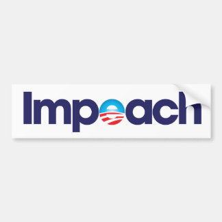 Impeach den Obama bildekalet Bildekal