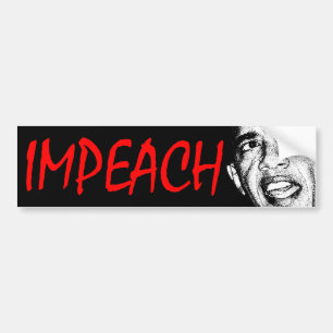 Impeach den Obama bildekalet Bildekal